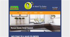 Desktop Screenshot of amaidtoorder.com